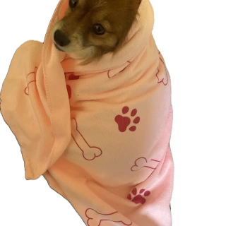 Veterinarian Pet Towel For Quick, Dry, Absorbent, Pet Bath Grooming