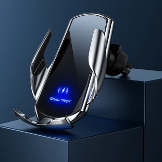 Luxury Smart Car Wireless Charger – Auto-Clamp | 100W Magnetic Fast Charging | Universal Fit
