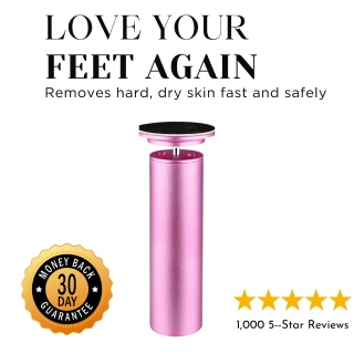 GlowSole™ "Turn Rough, Cracked Heels into Baby-Soft Feet in Minutes''