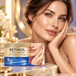 Retinol & Collagen Face Cream 60g with Hyaluronic Acid