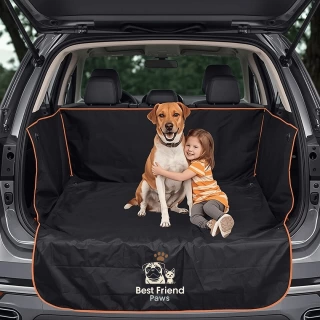 Dog Cargo cover Dog seat belt and Car safety Rug