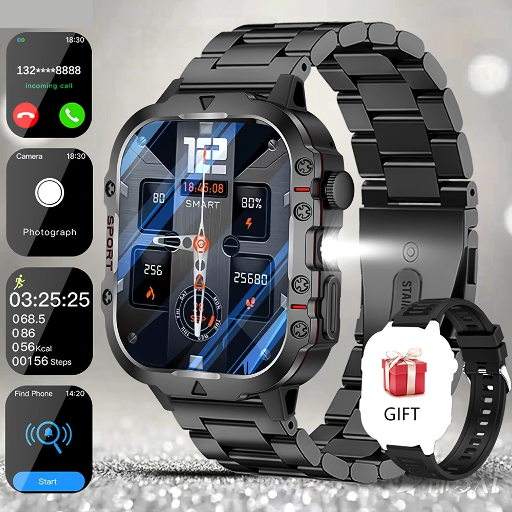 Rugged Military Smart Watch