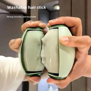 Reusable Gel Lint & Pet Hair Remover Roller – Washable, Strong Adhesion, Eco-Friendly Cleaning Tool for Clothes, Furniture & Pets