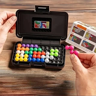 Mind Games: 120 Challenges Brain-Boosting IQ 3D Puzzle for All Ages