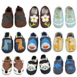 Amber Suede Shearling Baby Shoe