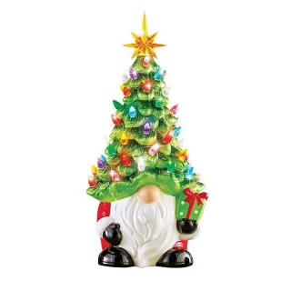 GnomeGlow™ Tree – Light Up Holiday Fun | Festive Gnome Christmas Decor with LED Lights