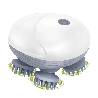 Electric Head,Scalp Massager| Rechargeable Head Kneading Massage Machine| 3 Speed Mode Handheld,Scalp Body Massager