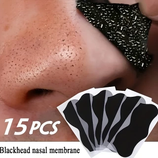 15pcs Blackhead Remover Nose Strips – Deep Cleansing Pore Nose Mask for Acne & Sebum Control