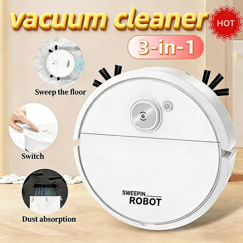 Mini Vacuum — Sweep, Vacuum & Mop in One - Trending Smart Home Electronics & Tech Gadgets Product June 2026