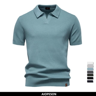 Velorian™ Summer Polo 2025 – Premium Solid Color | Breathable Fabric | Golf & Social Casual Wear
