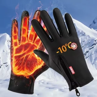 Thermal Touchscreen Gloves - Windproof & Waterproof
