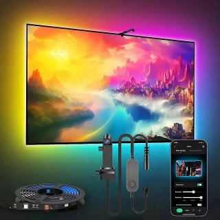 PC/TV Led Backlight RGBIC LED Strip Light with Color Picking Sensor