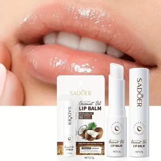 Coconut Lip Balm Lasting Nourishment and Moisture for Men and Women Daily Care Lip Balm