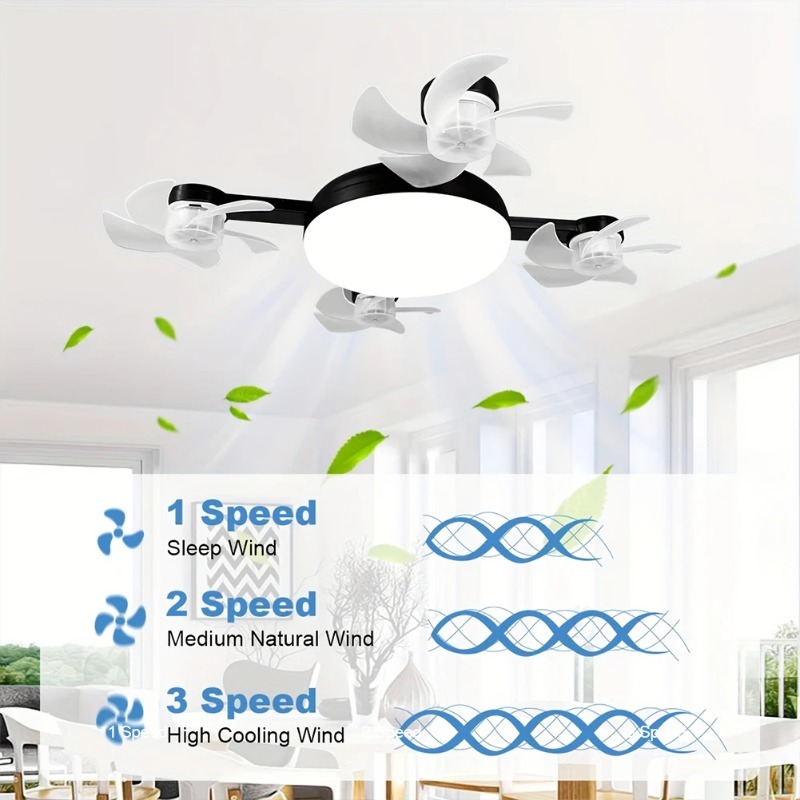 LED Fan — Modern Style, Silent Airflow - Trending Garden & Patio Essentials Product April 2026