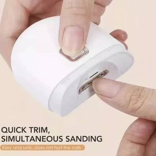 Electric Nail Clipper, Automatic Nail Polishing Trimming Manicure