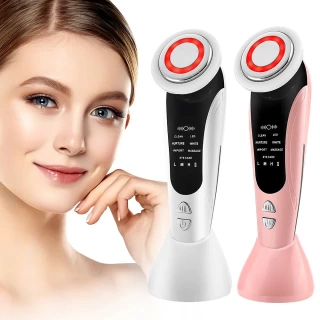 7-in-1 LED Microcurrent Facial Rejuvenation Massager