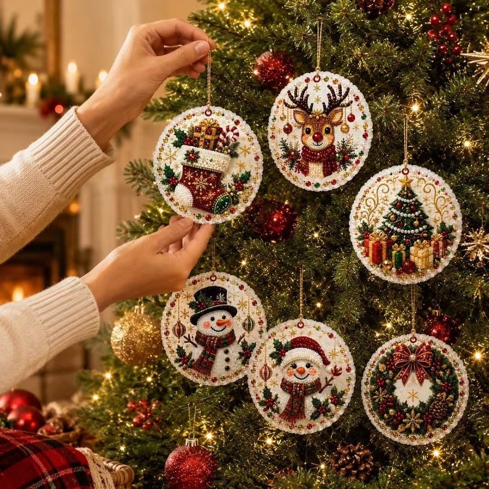Ornaments — DIY Diamond Art Christmas Fun - Trending Home Improvement & Decor Products Product October 2026