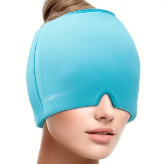 JetsetEase™ Migraine Relief Cap – Hot & Cold Therapy Headache Hat | Natural Pain Relief