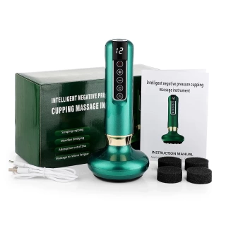 Electric Cupping Massager – Vacuum Suction Gua Sha Cup for Anti‑Cellulite & Deep‑Tissue Massage
