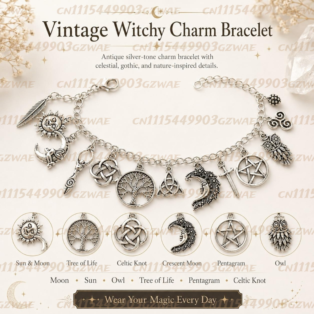 Charm Bracelet — Celestial Magic on Your Wrist - Trending Sustainable Fashion & Apparel Product July 2026