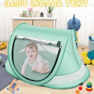 Beach Baby Shade Tent UV Resistant Toddler Dome Foldable Baby Pop Up Tent For Vacation Camping Pool Beach Travel Backyard
