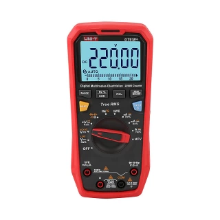 UNI-T UT61E+ True RMS Multimeter Digital Auto Range 22000 Digits Display 220mF Large Capacitance Testing