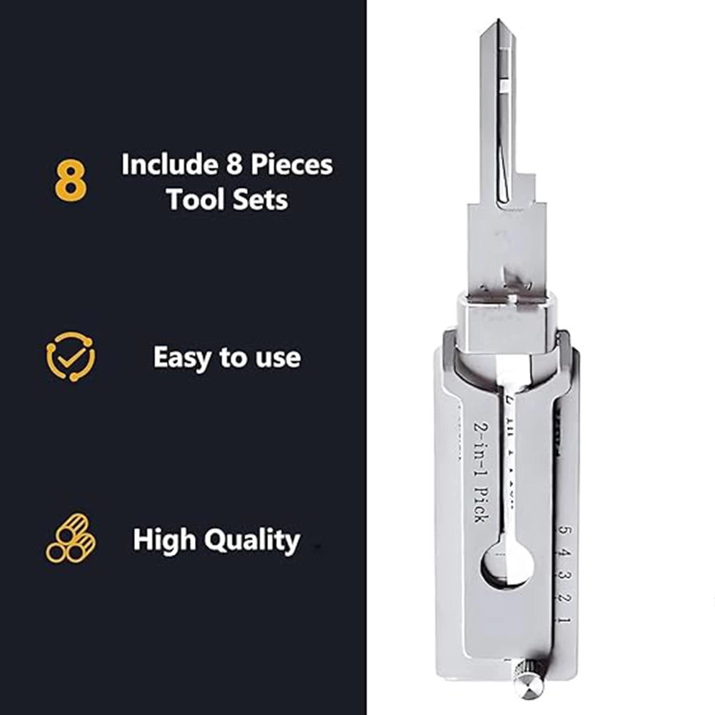 Stainless Steel Key Decoder Tool | Boonor