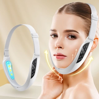 EMS Face Lifting Device Electric 6 Modes Tightening Firming Chin Facial Massager Kneading Low Frequency Face Beauty Machine Tool