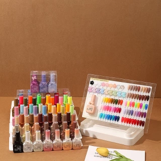 The 9-Piece Gel Nail Polish Set – Long-Lasting Soak Off Colors for Salon & Home Manicure