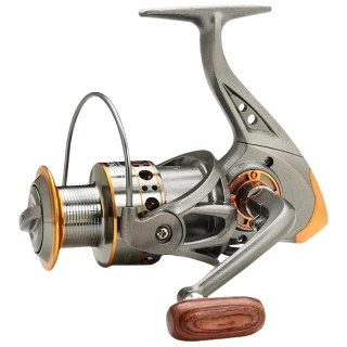 Gizmo WaveSpin CNC Spinning Reel – All-Purpose Saltwater & Freshwater Reel with Metal Spool