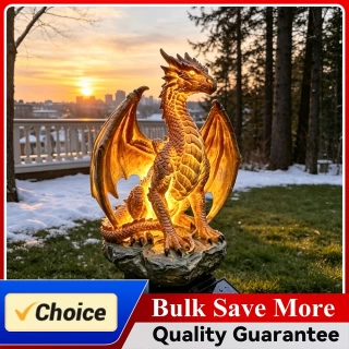 DragonGlow™ Solar Statue 🐉✨ — Ignite Your Garden with Fantasy