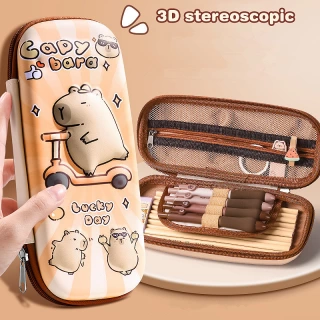 Capybara 3D Pencil Case 