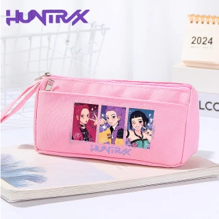 K-pop Demon Hunters Pink Pencil Case 