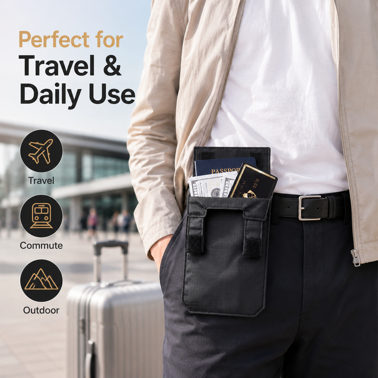 Belt Wallet — Secure Essentials on the Go - Trending Office & Productivity Products Product October 2026