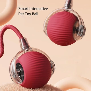  AutoPaws - Self-Moving Action Toy | Smart Interactive Pet Ball Toy | Rechargeable Rolling Pet Toy for Indoor 