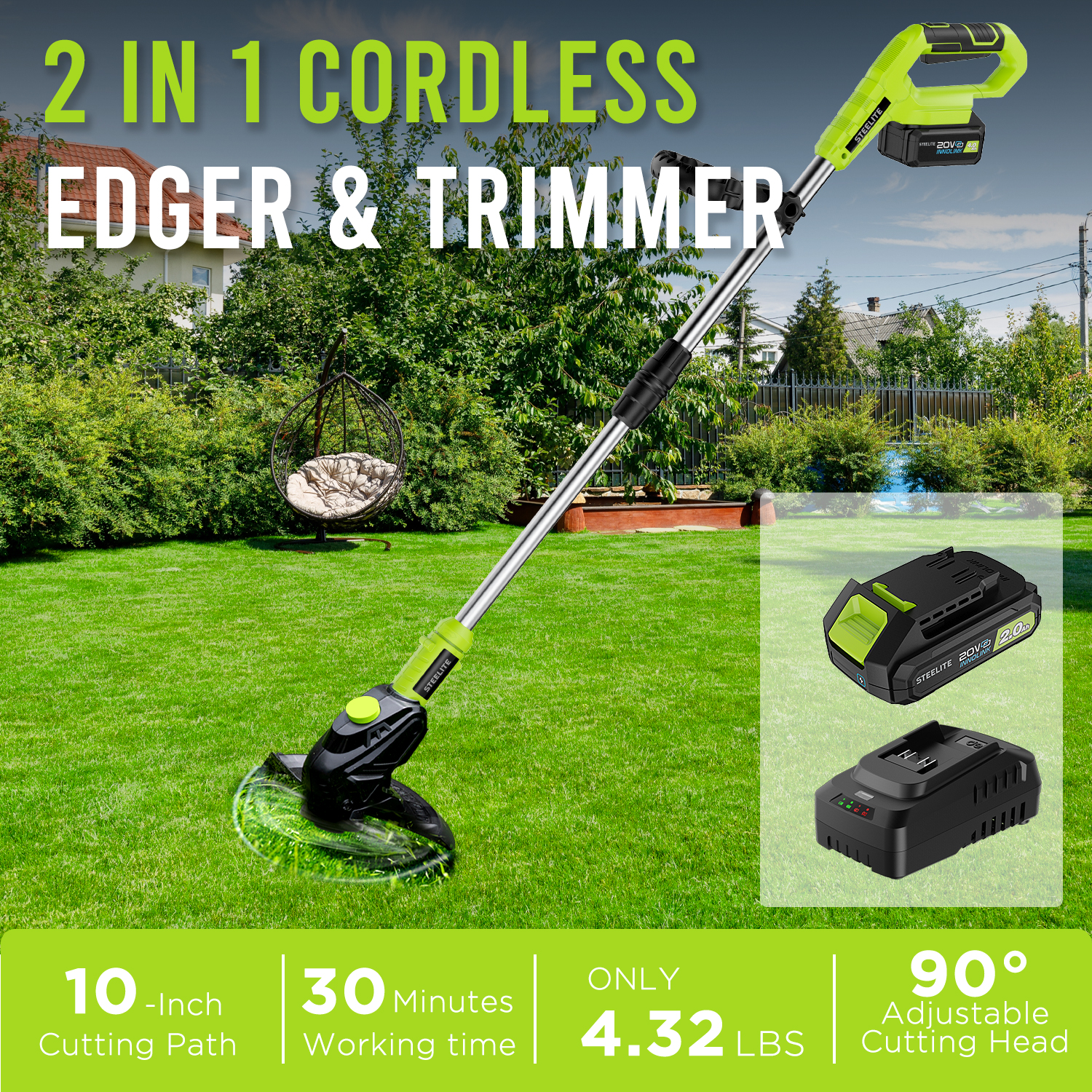 Grass Trimmer — Cordless Power, Perfect Edges - Trending Garden & Patio Essentials Product June 2026