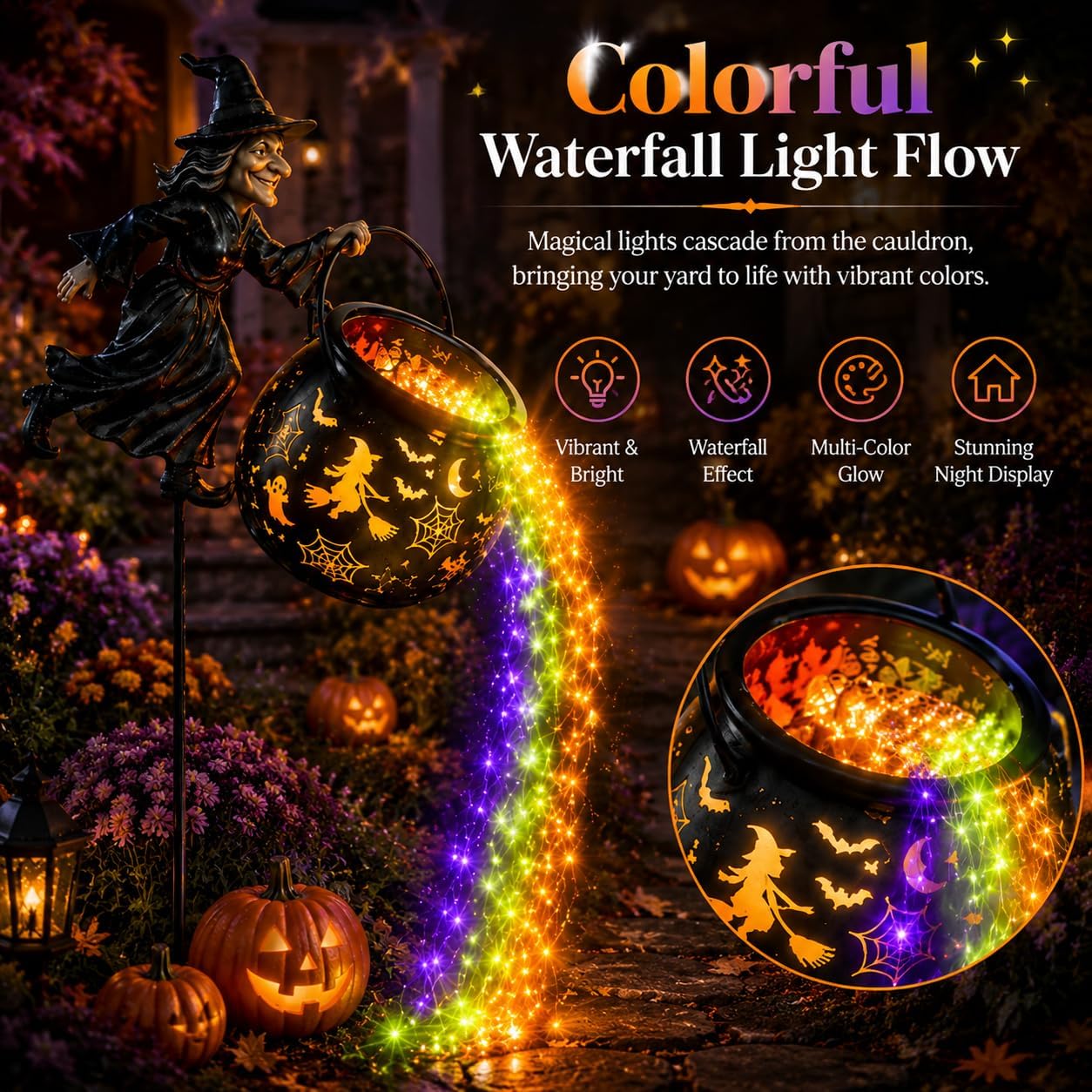 Garden Lamp ‍ — Magical Halloween Waterfall Décor - Trending Home Improvement & Decor Products Product August 2026
