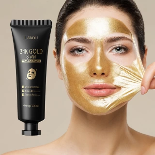Gold Foil Tear-Off Facial Mask – Hydrating, Brightening & Revitalizing Skin Care