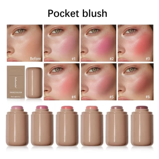 3-in-1 Blush Stick & Lip Gloss Makeup – Long Lasting Creamy Finish