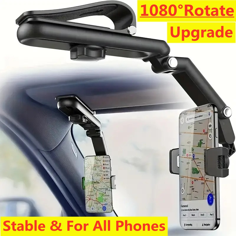 Visor Mount — 360° Hands-Free Phone Access - Trending Automotive Accessories Product May 2026