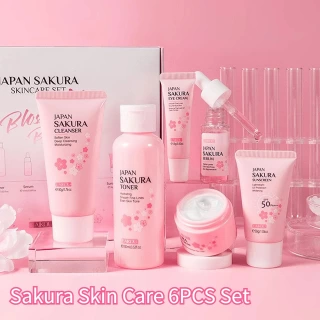 6pcs Sakura Skin Care Sets