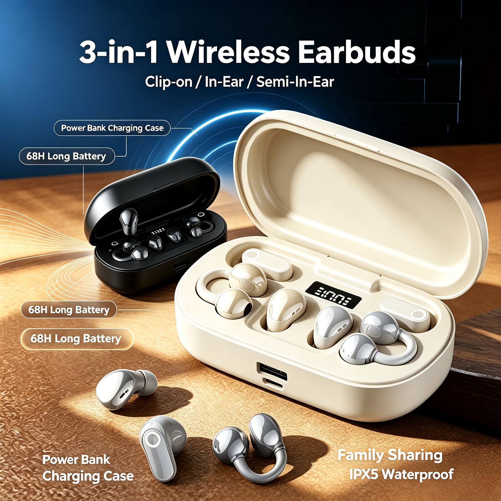 3-in-1 — Wireless Audio & Portable Power - Trending Fitness & Exercise Products Product October 2026
