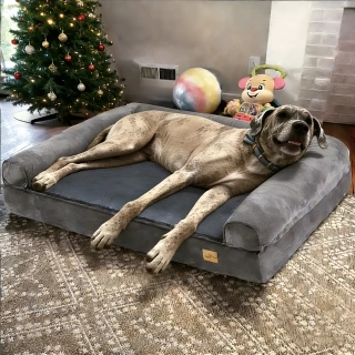 Large Calming Dog Bed Orthopedic Memory Foam Sofa