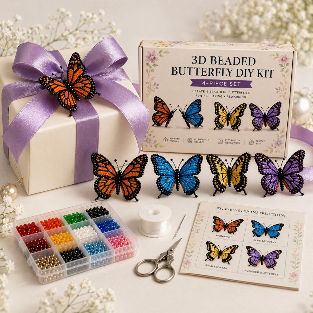 DIY Kit — Create Stunning Beaded Butterflies - Trending Tools & DIY Hardware Product July 2026