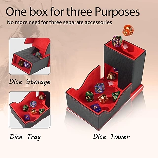 Magnetic Dice Tower