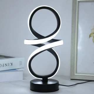 Lumora™ Halo - Spiral Desk Lamp
