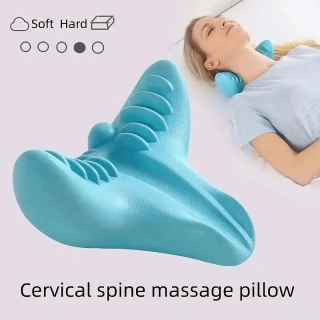 Afinmex™ Cervical Traction Device – Adjustable Neck Stretcher for Pain Relief, Spine Alignment & Muscle Relaxation – Home Neck Therapy for Herniated Disc & Tension Relief