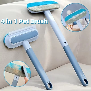 Fur-Away Hair Remover — 4-in-1 Reusable Lint Tool for Couch & Carpet