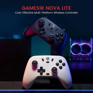 GameSir Nova Lite Wireless Gamepad – Bluetooth, Dongle & Wired for Switch, Android, iOS, PC & Steam