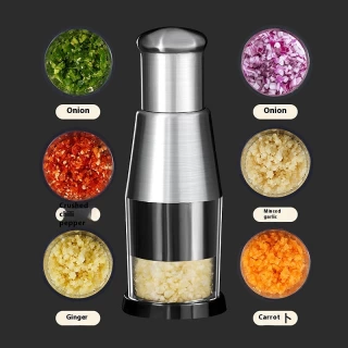 Easy Press Vegetable Crusher | Manual Kitchen Tool for Seniors & Disabilities